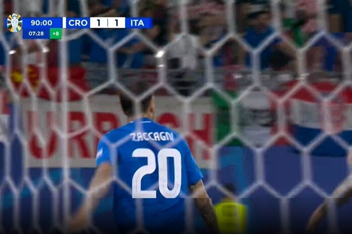 ورق برگشت ؛ ایتالیا در دقیقه آخر رستگار شد ؛ کرواسی صعود کرده در آستانه حذف + جدول و فیلم خلاصه بازی