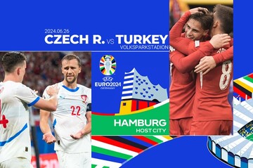 پخش زنده ترکیه - چک ؛ کری‌خوانی چک‌ها: مطمئنیم ترکیه را شکست می‌دهیم ؛ چهارشنبه ساعت ۲۲:۳۰ + لینک