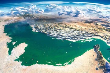 از ایرانشهر و عسلویه تا دبی و پایگاه هوایی خصب در عمان؛ وان حمام داغ خلیج فارس + نقشه دمایی