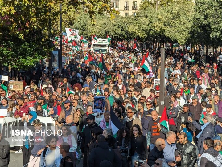 تصاویر_تظاهرات جهانی در حمایت از غزه و لبنان