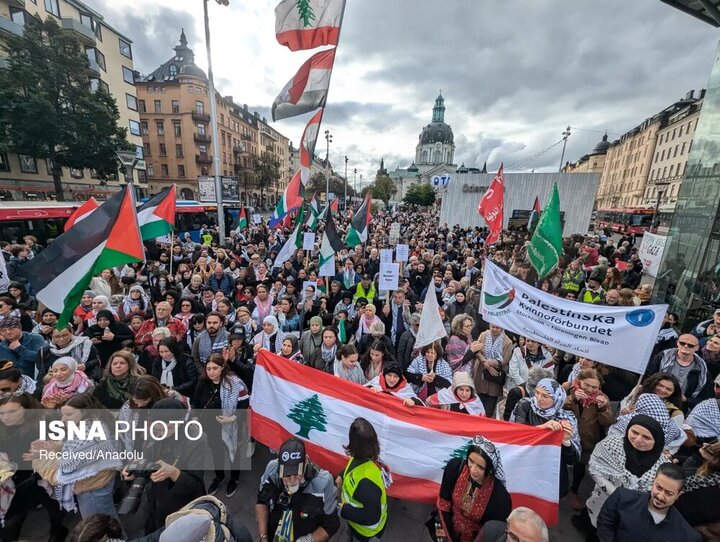 تصاویر_تظاهرات جهانی در حمایت از غزه و لبنان